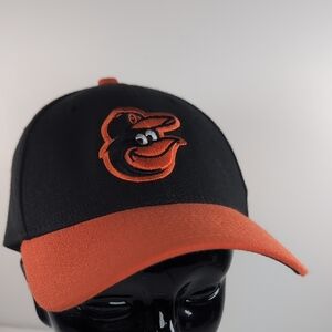 New Era Black and Orange 39THIRTY Cap